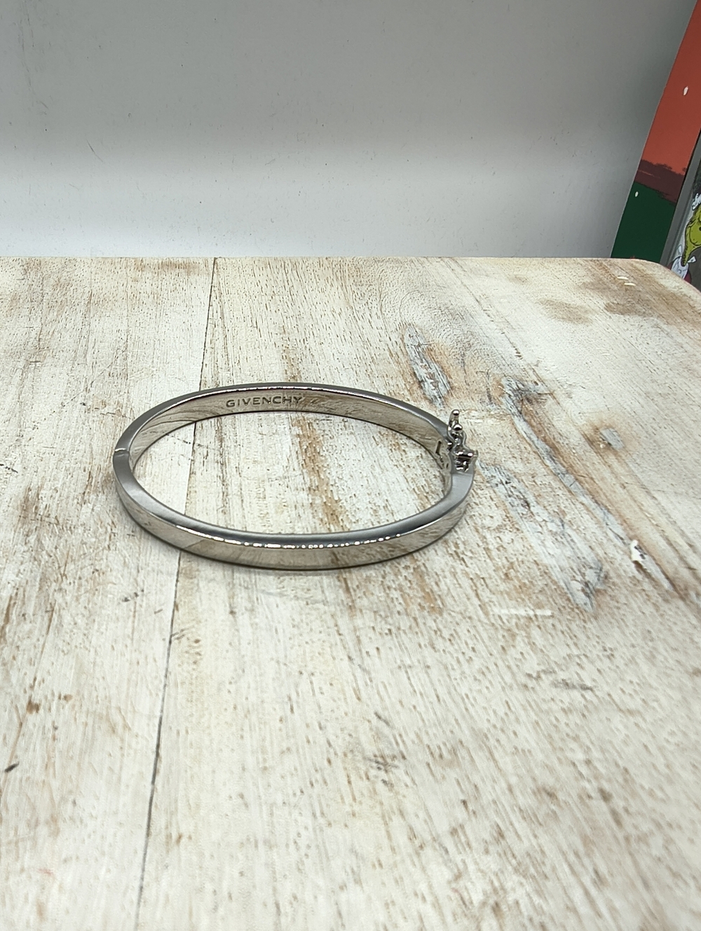 Givenchy Silver-Tone Bangle Bracelet